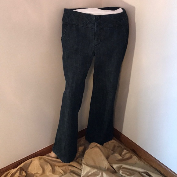 wide band trouser jeans